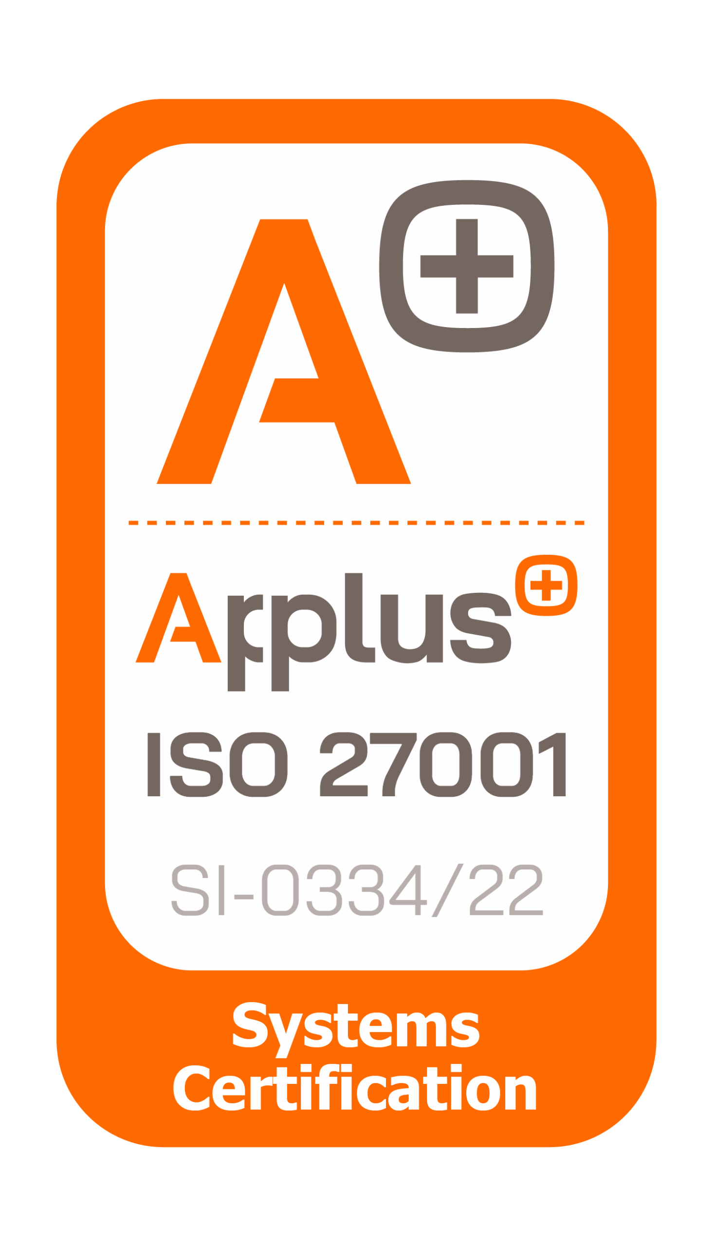 Certificado ISO 27001 Certificado ISO 27001